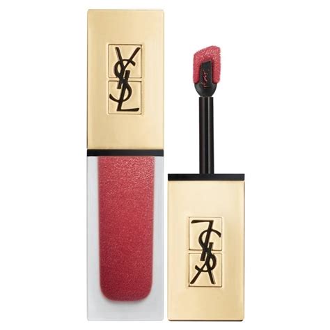 Ysl / Tatouage Couture Metallics (101) Chrome Red 